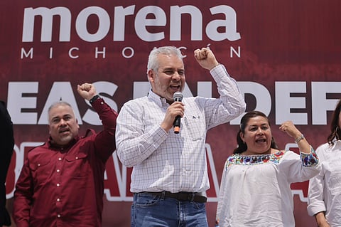 “No hay tiempo para bajar la guardia”: Bedolla convoca a la unidad de Morena desde Puruándiro
