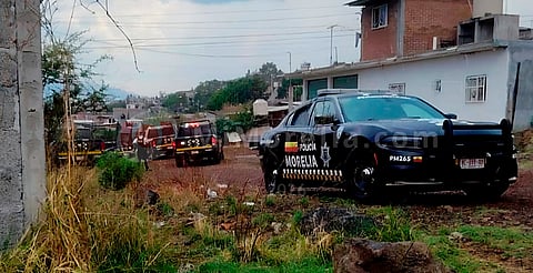 Policía municipal resulta herido tras agresión armada en el poniente de Morelia