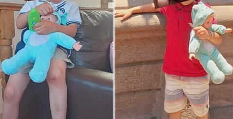 Niño pierde su Nenuco en parque de Morelia y mamá pide ayuda; "tiene apego"