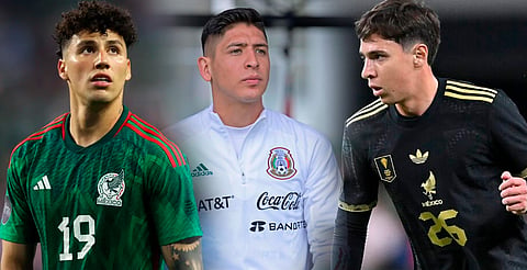 Edson Álvarez, Jorge Sánchez y Mateo Chávez se unen a la Selección Mexicana