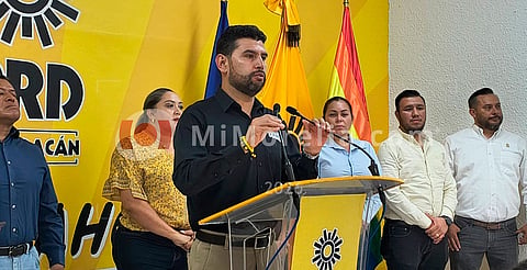PRD formalizará petición de una base militar permanente ante crisis de violencia en la Meseta Purépecha
