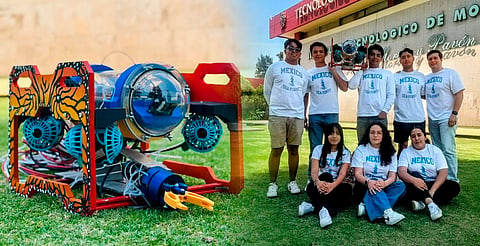 Estudiantes morelianos llevarán su robot submarino a campeonato mundial en Canadá
