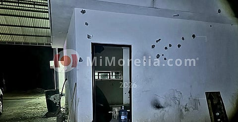 Grupo criminal ataca caseta de vigilancia en Nahuatzen; preliminar 2 fallecidos