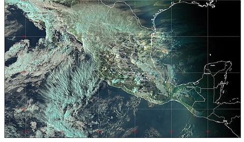 Sistema de tormentas provoca lluvias en gran parte de México