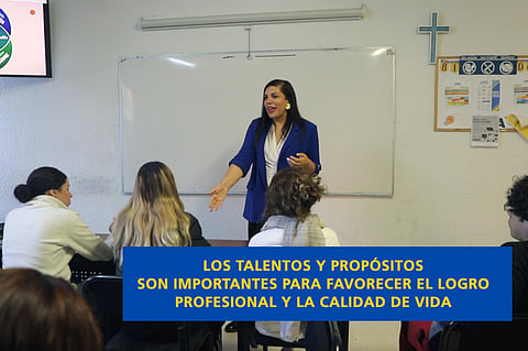 Talento y propósito son claves para el desarrollo integral de la persona, explica Psicóloga