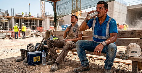 Proponen tiempos de descanso durante jornada laboral ante altas temperaturas