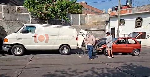 🚗 Chevy embiste a taquero en Morelia; sufrió fractura expuesta