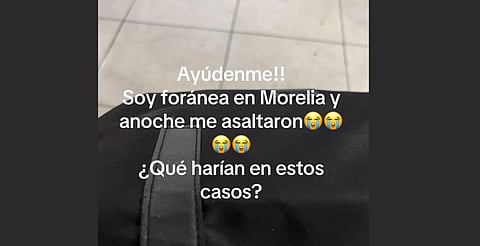 Asaltan a foránea que venía a estudiar y morelianos se solidarizan con todo: ropa, comida, pasajes y dinero