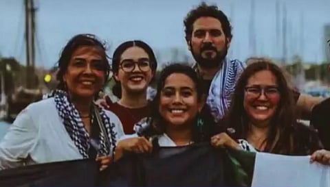 Liberan a mexicanos retenidos por Israel durante misión humanitaria a Gaza