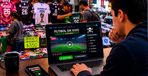 México en la mira: crece preocupación por la piratería rumbo al Mundial 2026