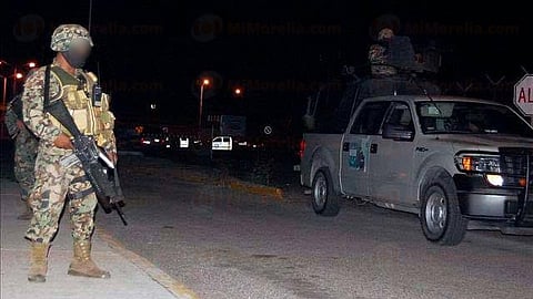 En el sitio se registró una movilización
