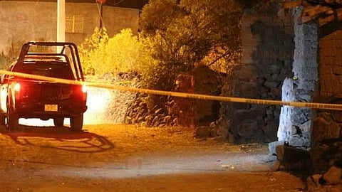Fue muerto en la entrada de su domicilio