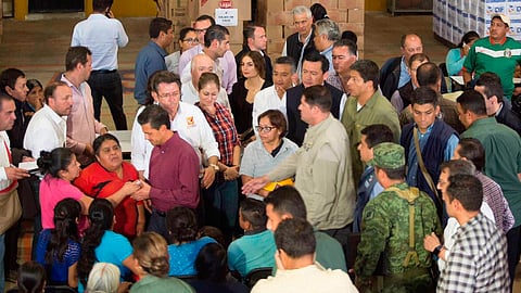 El Presidente de la República atendió el llamado de los afectados