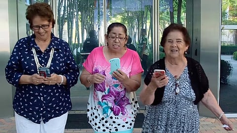 Las abuelitas expresan que además de jugar hacen ejercicio 