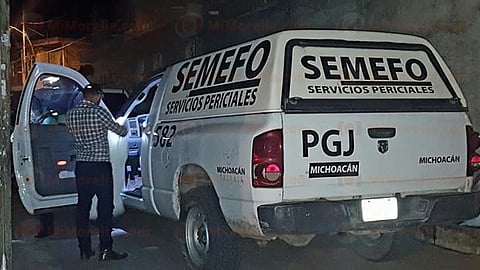 Los cuerpos fueron enviados al Semefo de esta ciudad de Zamora