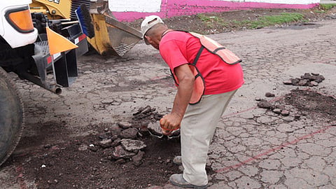 Las brigadas también estuvieron en las colonias Obrera y Loma del Valle (Foto: Ayuntamiento de Morelia)
