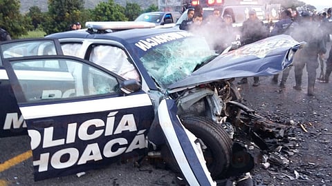 Tres oficiales y tres civiles perdieron la vida