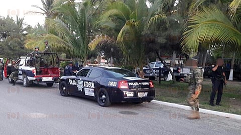 Los uniformados fueron atacados cerca de la comunidad Zapote de Tizupan