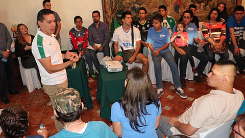 El club Santos Laguna se encuentra en la capital michoacana para disputar un encuentro de futbol frente a Monarcas Morelia (Foto: ACG)