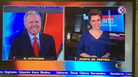 López Dóriga y Maerker "se despidieron" el pasado 25 de mayo (Foto: YouTube)