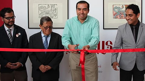 La exposición se compone por 25 grabados que desde hace unas semanas comenzaron a montarse