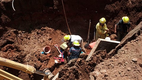 Continúan los trabajos para rescatar al otro trabajador