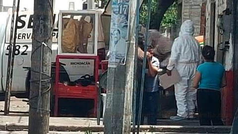 La víctima fue identificada como Alfonso G. de 26 años de edad