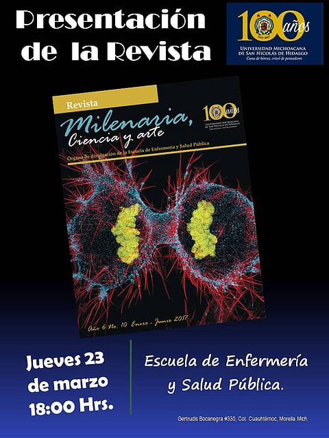 Se acerca presentación de la Revista Milenaria