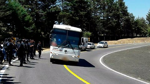 Los detenidos fueron puestos a disposición de las autoridades correspondientes (Foto: Cortesía)