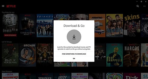 Netflix habilita su contenido offline en la aplicación de Windows 10