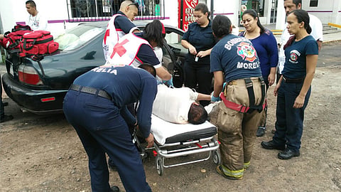 Después lo llevaron a un hospital; su estado de salud es reportado como estable (Foto: ACG)