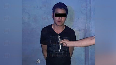 Otros clientes del lugar desarmaron y sometieron al infractor (Foto: RED 113)