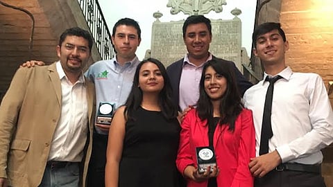 Recibieron la condecoración Mérito Juvenil 2017 (Foto cortesía)