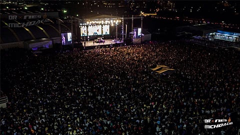 El público coreó las canciones de Bronco (Foto: Cortesía)  
