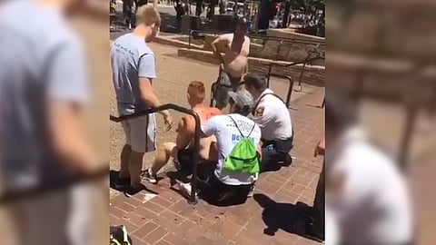 Hay un sospechoso detenido por el hecho (Foto: captura de pantalla Twitter)