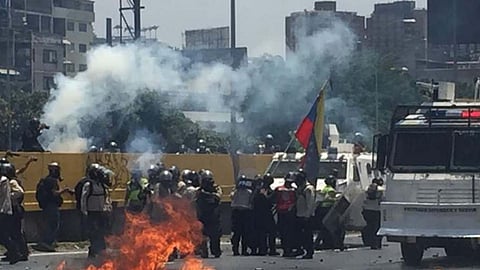 Por las protestas suman 35 muertos en ese país (Foto: Osmary Hernández)