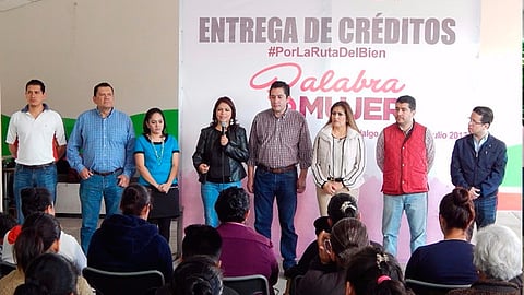 Rubén Padilla Soto, agradeció la disposición de las autoridades estatales para llevar los programas y acciones dirigidos a las mujeres a su municipio (Foto: Cortesía)