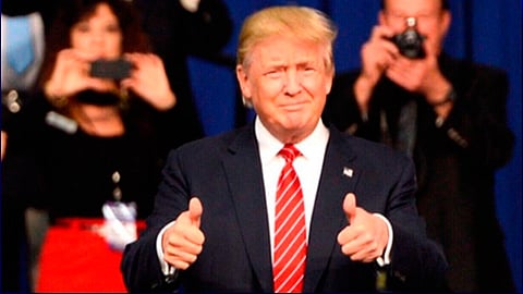 Donald Trump, aseguró ayer que el presidente quiere ejercer el cargo durante “dos mandatos” (Foto: Archivo)