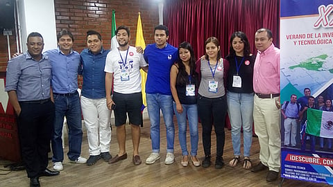 Participó en el III Encuentro de Socialización de Resultados de Pasantías de Investigación del Programa Delfín (Foto cortesía)