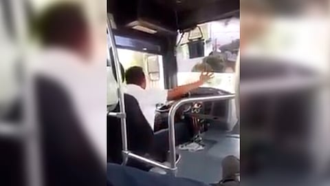 Una página local aludió, sin ser confirmado, a que es un conductor de la ruta a Jesús del Monte, en Morelia (Fotograma: Facebook)