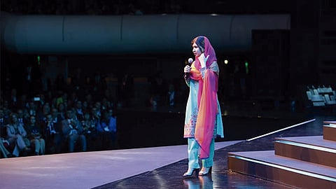 Malala dijo sentirse entusiasmada en México (Foto: Cortesía)  