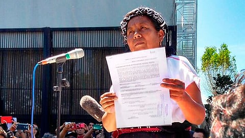 "No vamos a recibir ni un peso del Instituto Nacional Electoral”,
 aseguró (Foto: @cni_Mexico)