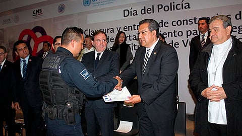 Policía, indispensable para garantizar la seguridad, la paz y estabilidad de Michoacán: Wilfrido Lázaro