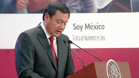 Propiedades y cuentas bancarias serán investigadas (Foto: @SEGOB_mx)
