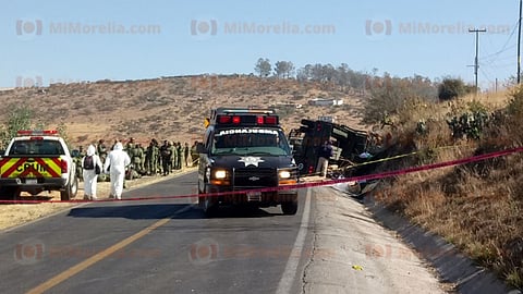 La vialidad fue cerrada completamente (Foto: RED 113)