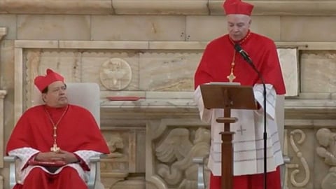 Carlos Aguilar confirmó la encomienda del Papa Francisco (Foto: FB/AICprensa)

