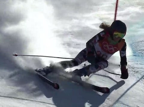 La mexicana Sarah Schleper debuta en slalom gigante, en PyeongChang 2018