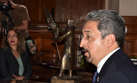 El rector nicolaita señaló que, de aprobarse, la UMSNH se podría convertir en la segunda institución en el país que goce del respaldo presupuestal estatal, después de Veracruz (Foto: ACG)