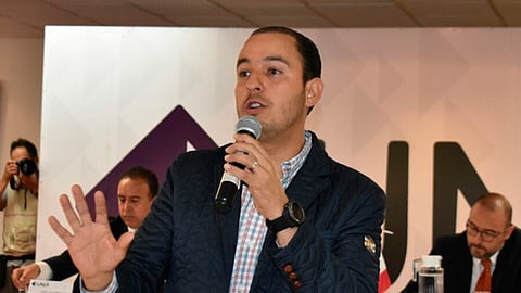 El legislador del PAN señaló que en Michoacán también hay sanciones pendientes, tanto para quienes cometieron ilícitos como para los que hicieron las cosas mal (Foto: ACG)