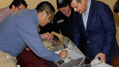 Los relojes fueron asegurados en diversos operativos contra el crimen organizado (Foto: @SeGobCDMX)

